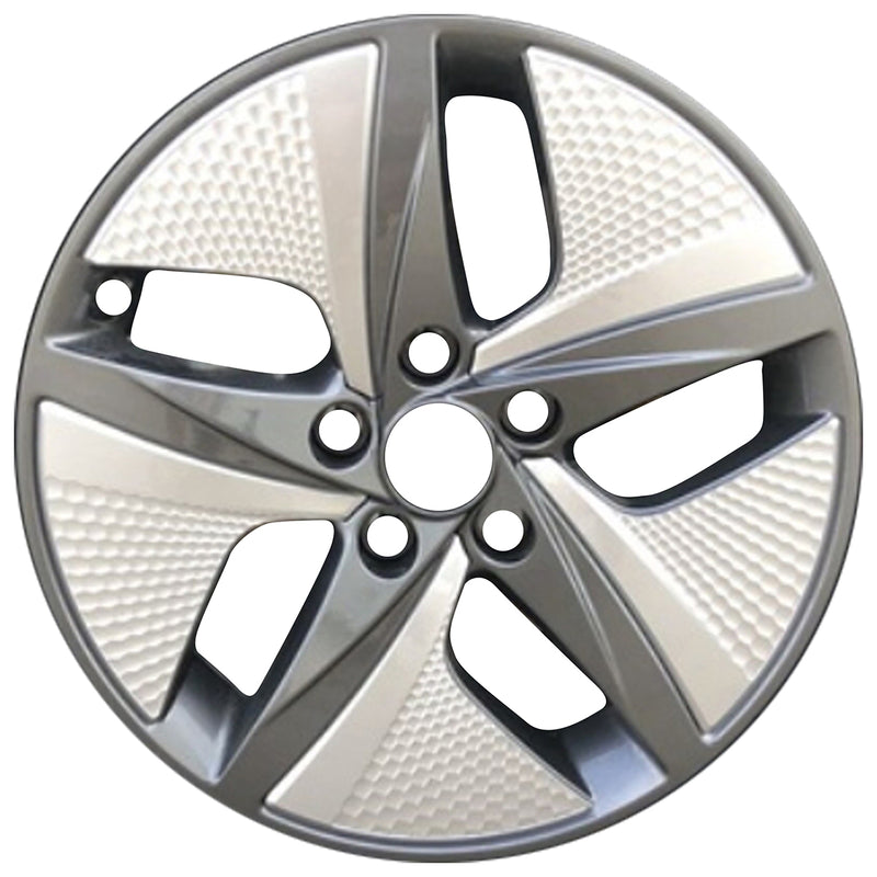 2021 hyundai ioniq wheel 17 charcoal aluminum 5 lug w70975c 3