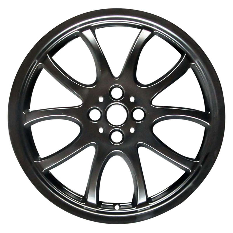 2014 mini cooper wheel 18 black aluminum 4 lug w71190b 7