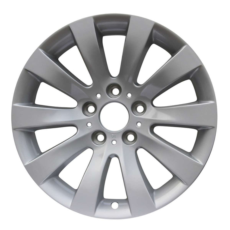 2007 bmw 525i wheel 17 silver aluminum 5 lug w71199s 2