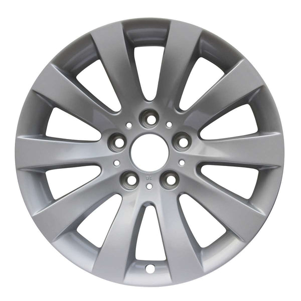 2009 bmw 550i wheel 17 silver aluminum 5 lug w71199s 14