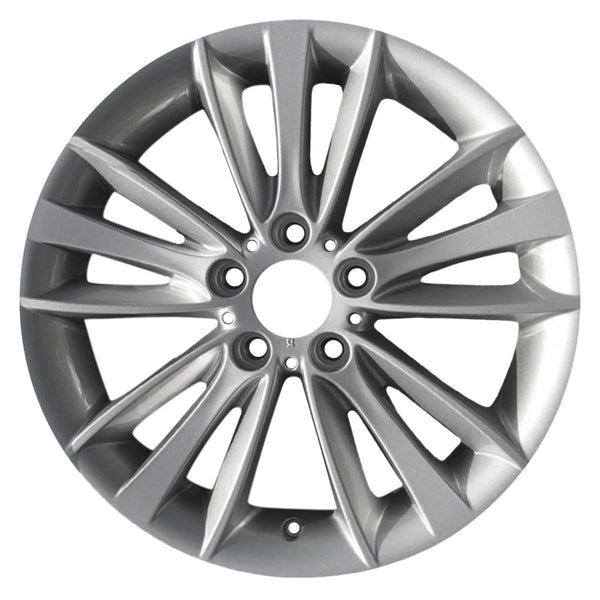 2008 bmw 128i wheel 18 silver aluminum 5 lug w71258s 1