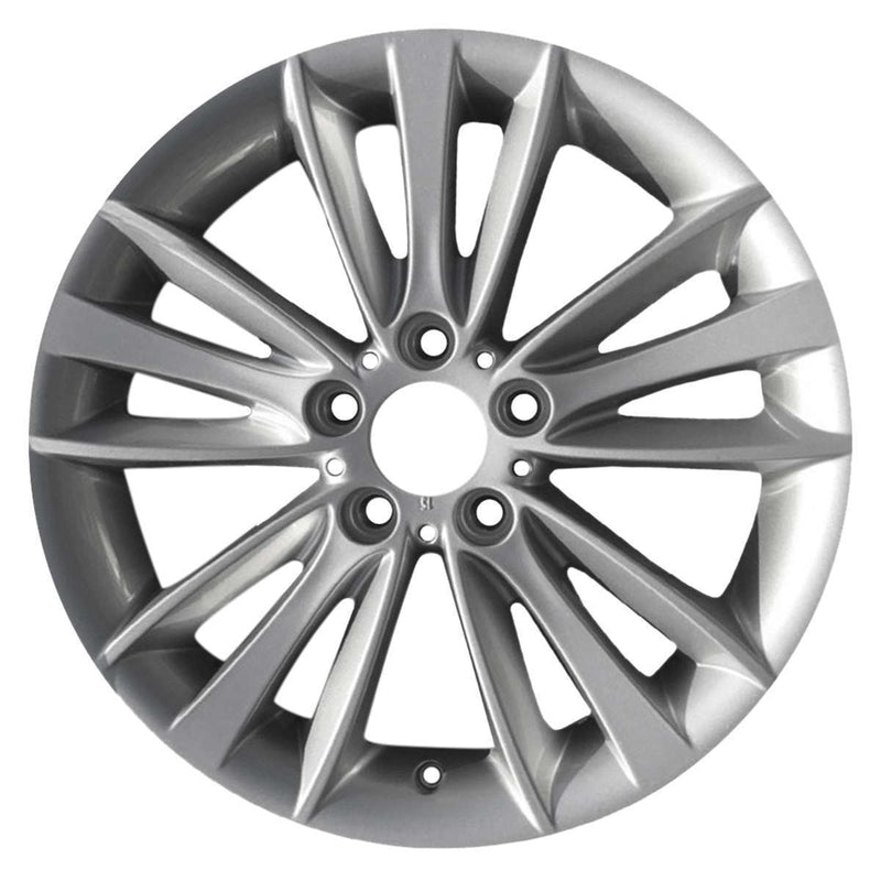 2009 bmw 135i wheel 18 silver aluminum 5 lug w71258s 8