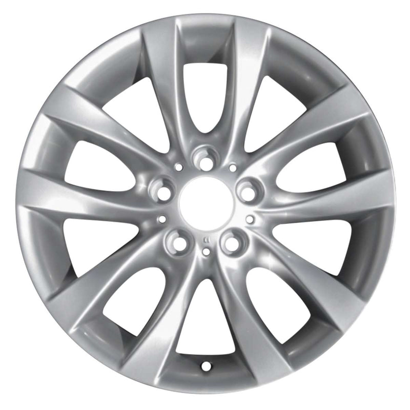 2010 bmw 135i wheel 18 silver aluminum 5 lug w71288s 9