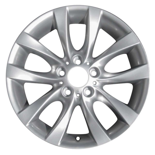 2009 bmw 128i wheel 18 silver aluminum 5 lug w71288s 2