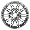 2009 bmw 550i wheel 19 machined charcoal aluminum 5 lug w71303ms 8