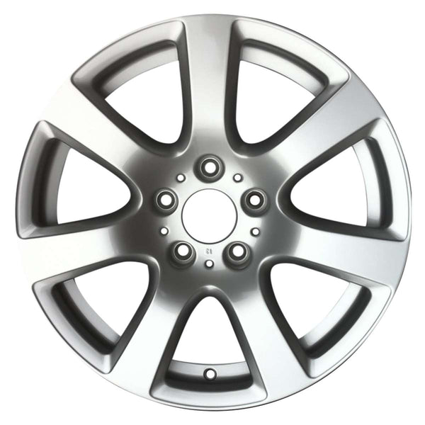 2009 bmw 750i wheel 17 silver aluminum 5 lug w71322s 7