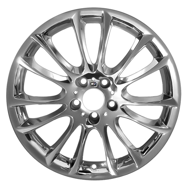 2012 bmw 740i wheel 19 chrome aluminum 5 lug w71374chr 2