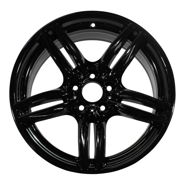 2012 bmw 535i wheel 19 black aluminum 5 lug w71414b 34