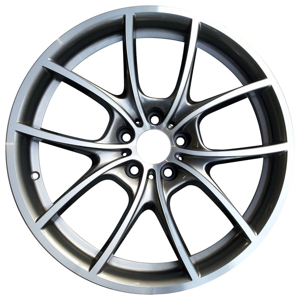 2015 bmw activehybrid wheel 20 dark pvd chrome aluminum 5 lug w71428dpvd 20