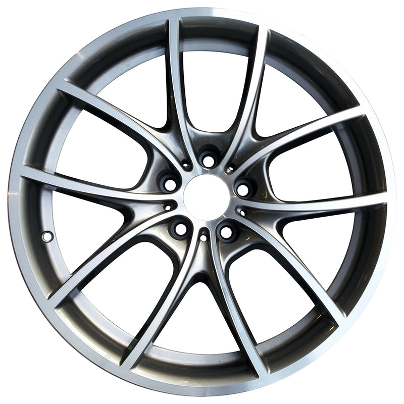 2013 bmw activehybrid wheel 20 dark pvd chrome aluminum 5 lug w71428dpvd 18