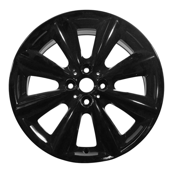 2014 mini cooper wheel 17 gloss black aluminum 4 lug w71468b 8