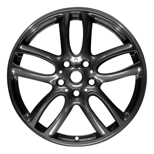 2012 mini cooper wheel 19 black aluminum 5 lug w71481b 4