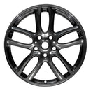 2014 mini cooper wheel 19 black aluminum 5 lug w71481b 2