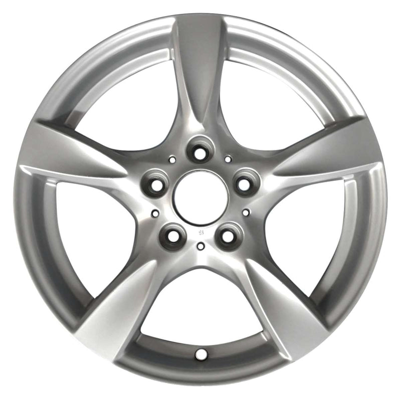 2013 bmw 135i wheel 17 silver aluminum 5 lug w71504s 12