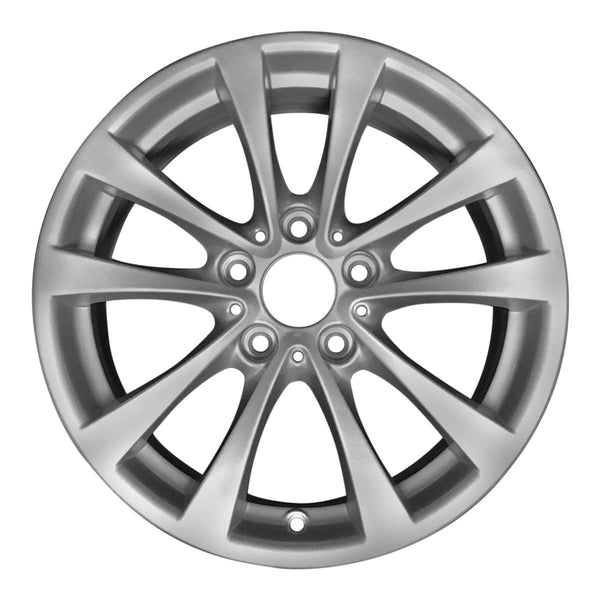 2013 bmw activehybrid wheel 17 silver aluminum 5 lug w71536s 16