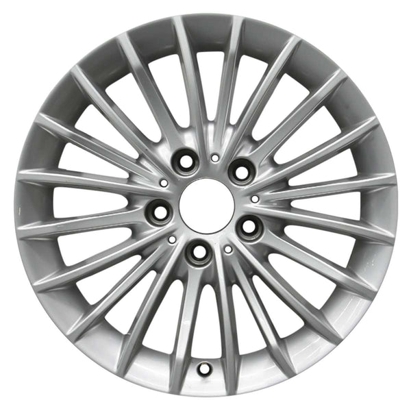 2013 bmw activehybrid wheel 17 silver aluminum 5 lug w71539s 13