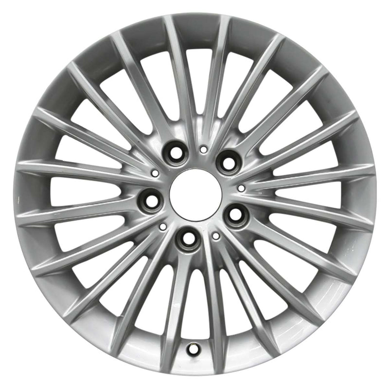 2013 bmw 320i wheel 17 silver aluminum 5 lug w71539s 16