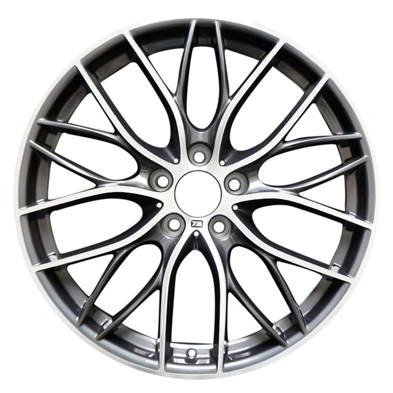 2017 bmw 328i wheel 20 machined dark charcoal aluminum 5 lug w71551mdc 37
