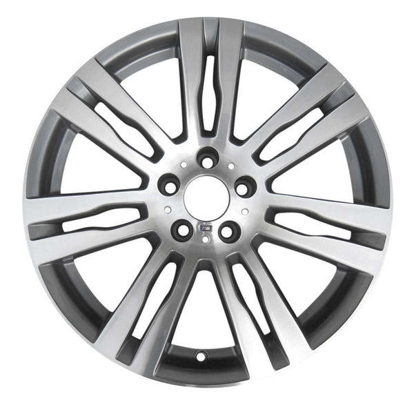 2012 bmw x5 wheel 20 machined silver aluminum 5 lug w71570ms 6