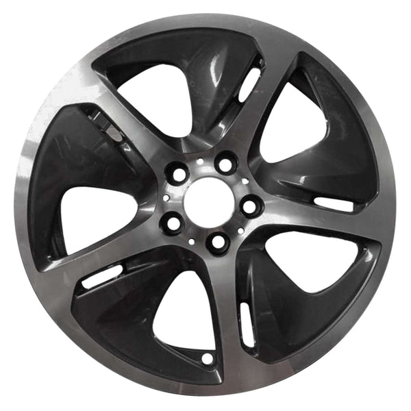2018 bmw 650i wheel 18 machined dark charcoal aluminum 5 lug w71581lmdc 19