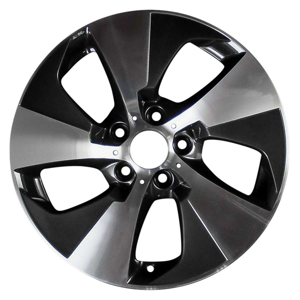 2014 bmw activehybrid wheel 18 machined charcoal aluminum 5 lug w71617rmc 4