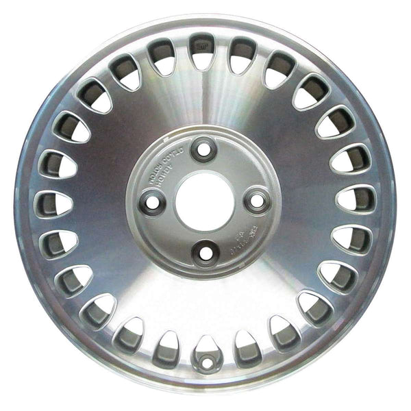 1990 acura legend wheel 15 machined silver aluminum 4 lug w71638ms 2