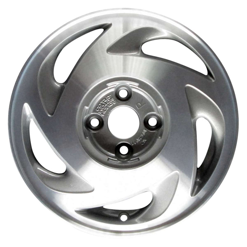 1990 acura integra wheel 14 silver aluminum 4 lug w71639rs 1