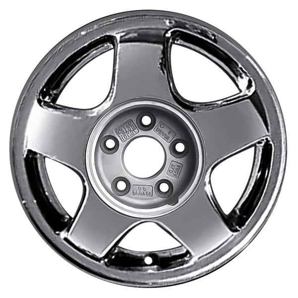 1993 acura nsx wheel 16 chrome aluminum 5 lug w71647chr 3