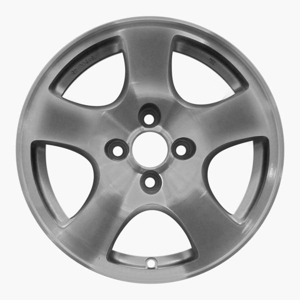 1994 acura integra wheel 15 machined charcoal aluminum 4 lug rw71660mc 1