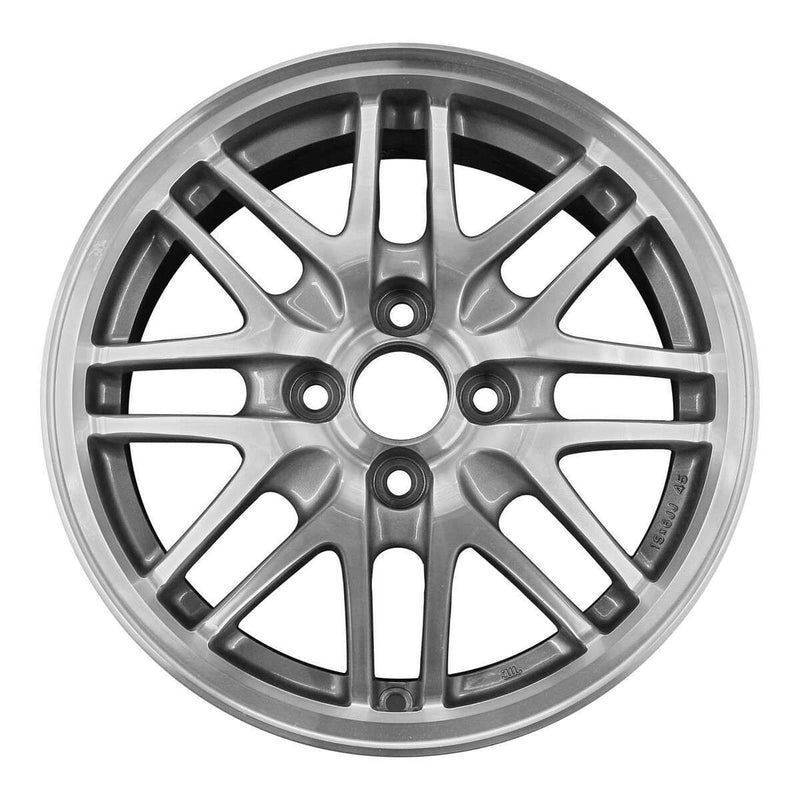 1998 acura integra wheel 15 machined charcoal aluminum 4 lug rw71673mc 2