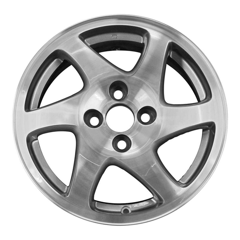 1999 acura integra wheel 15 machined charcoal aluminum 4 lug rw71682mc 2