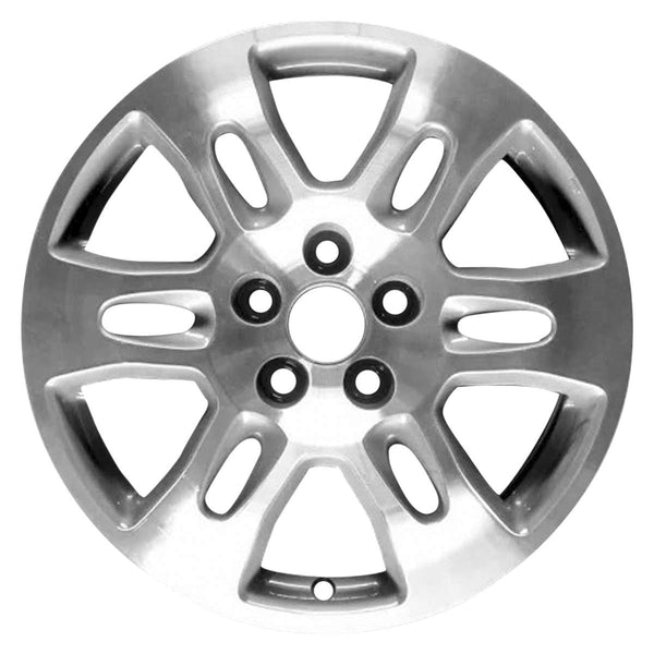 2008 acura mdx wheel 18 machined silver aluminum 5 lug w71759ms 2