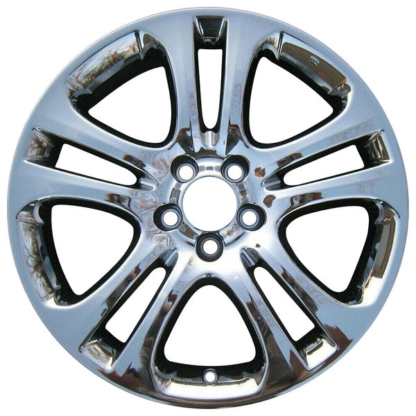 2013 acura zdx wheel 19 light pvd chrome aluminum 5 lug w71761lpvd 4