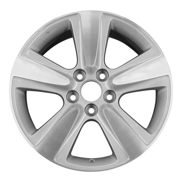 2012 acura mdx wheel 18 machined silver aluminum 5 lug w71793ms 3