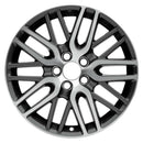 2012 acura tsx wheel 18 machined charcoal aluminum 5 lug w71812mc 1