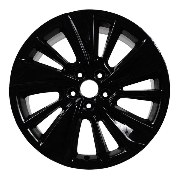 2020 acura mdx wheel 20 black aluminum 5 lug w71838b 4