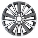 2018 acura tlx wheel 18 machined charcoal aluminum 5 lug w71853mc 1