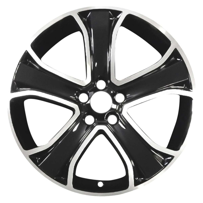 2012 land rover wheel 20 machined black aluminum 5 lug rw72221mb 3