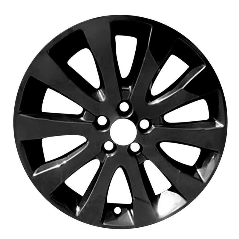 2015 land rover wheel 19 gloss black aluminum 5 lug w72240gb 4