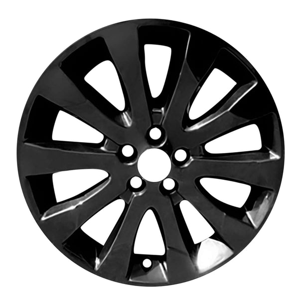 2014 land rover wheel 19 gloss black aluminum 5 lug w72240gb 3