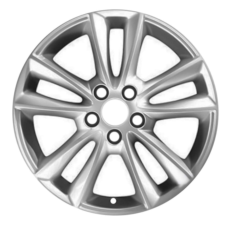 2014 land rover wheel 19 silver aluminum 5 lug w72244s 2