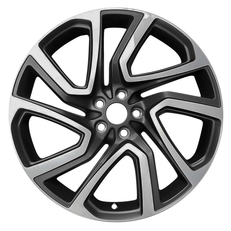 2019 land rover wheel 22 machined charcoal aluminum 5 lug w72295mc 3