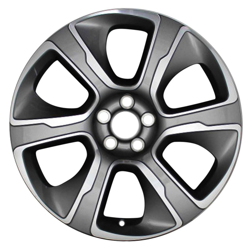 2020 land rover wheel 21 machined charcoal aluminum 5 lug w72320mc 4