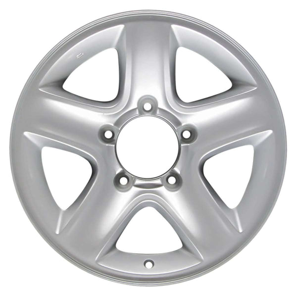 2001 suzuki grand wheel 16 silver aluminum 5 lug w72677s 2