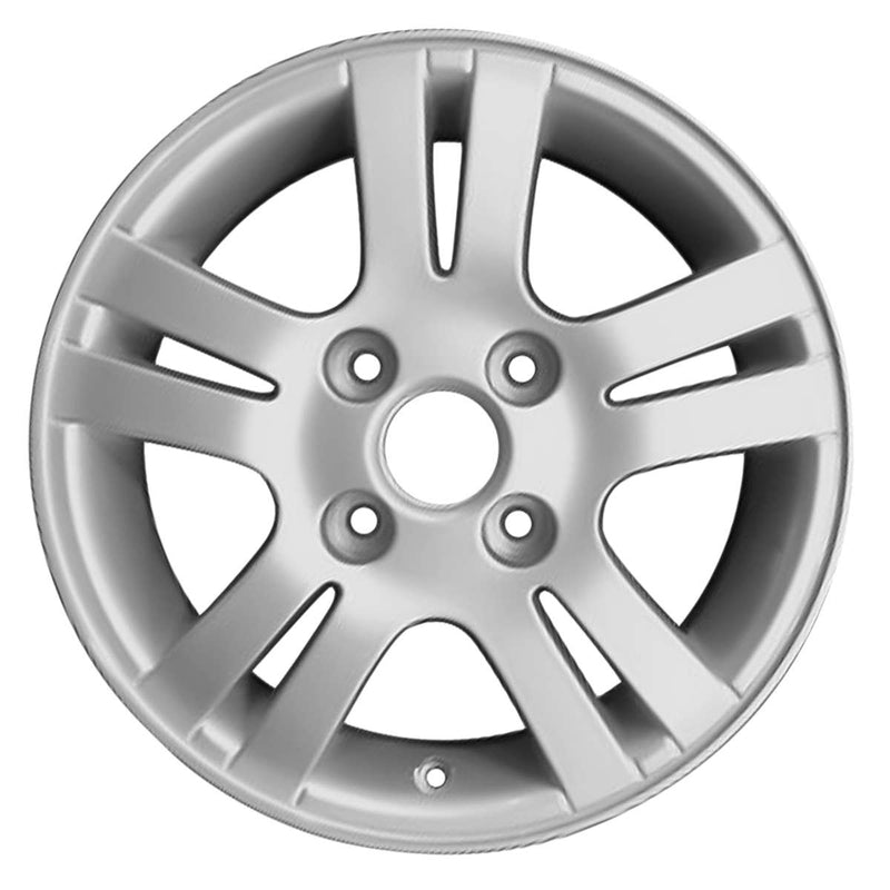 2007 suzuki forenza wheel 15 silver aluminum 4 lug w72691s 4