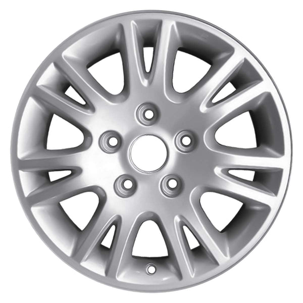 2012 suzuki sx4 wheel 15 silver aluminum 5 lug w72718s 2