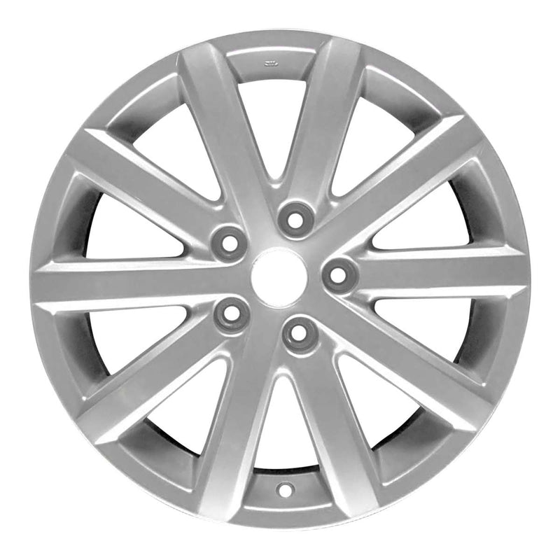 2011 suzuki sx4 wheel 17 silver aluminum 5 lug w72720s 2