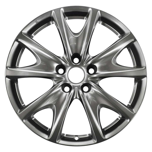 2011 infiniti g37 wheel 18 dark hyper aluminum 5 lug w73716dh 5