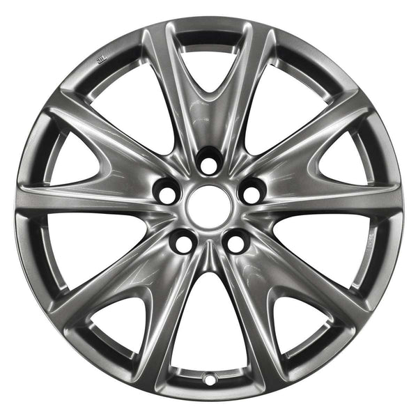 2010 infiniti g37 wheel 18 dark hyper aluminum 5 lug w73717dh 4