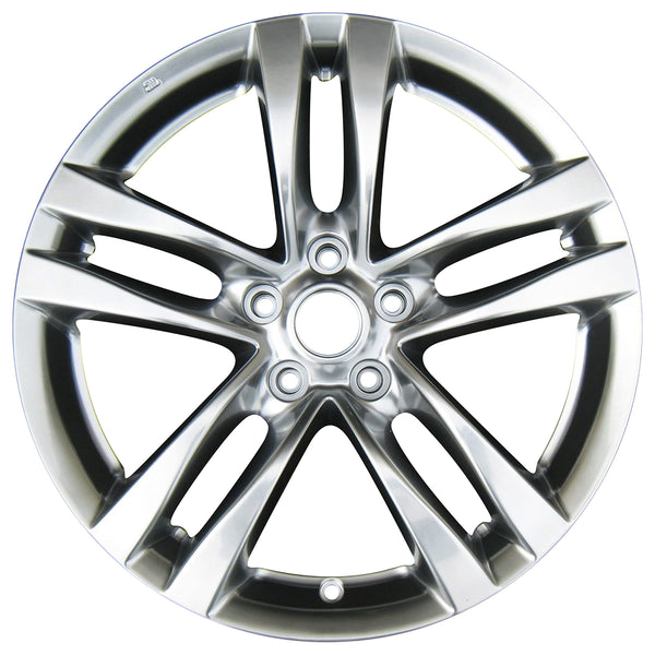 2008 infiniti g37 wheel 18 dark hyper aluminum 5 lug w73734adh 1